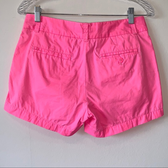 J. Crew Hot Pink Broken-in Chino Shorts Size 2 - Picture 6 of 12
